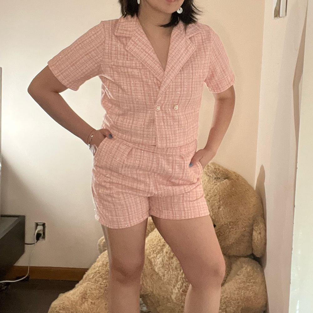 Coords set peach